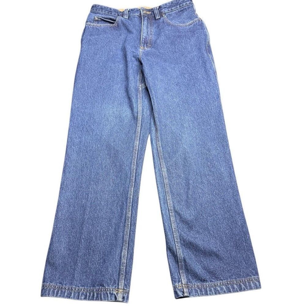 Duluth Trading Company Carpenter Jeans Men’s 32x30 Straight Leg Canvas Pockets